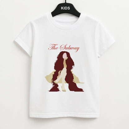 Subway Orange Kids Unisex T-Shirt