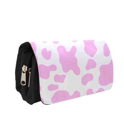 Pink Cow - Animal Patterns Pencil Case