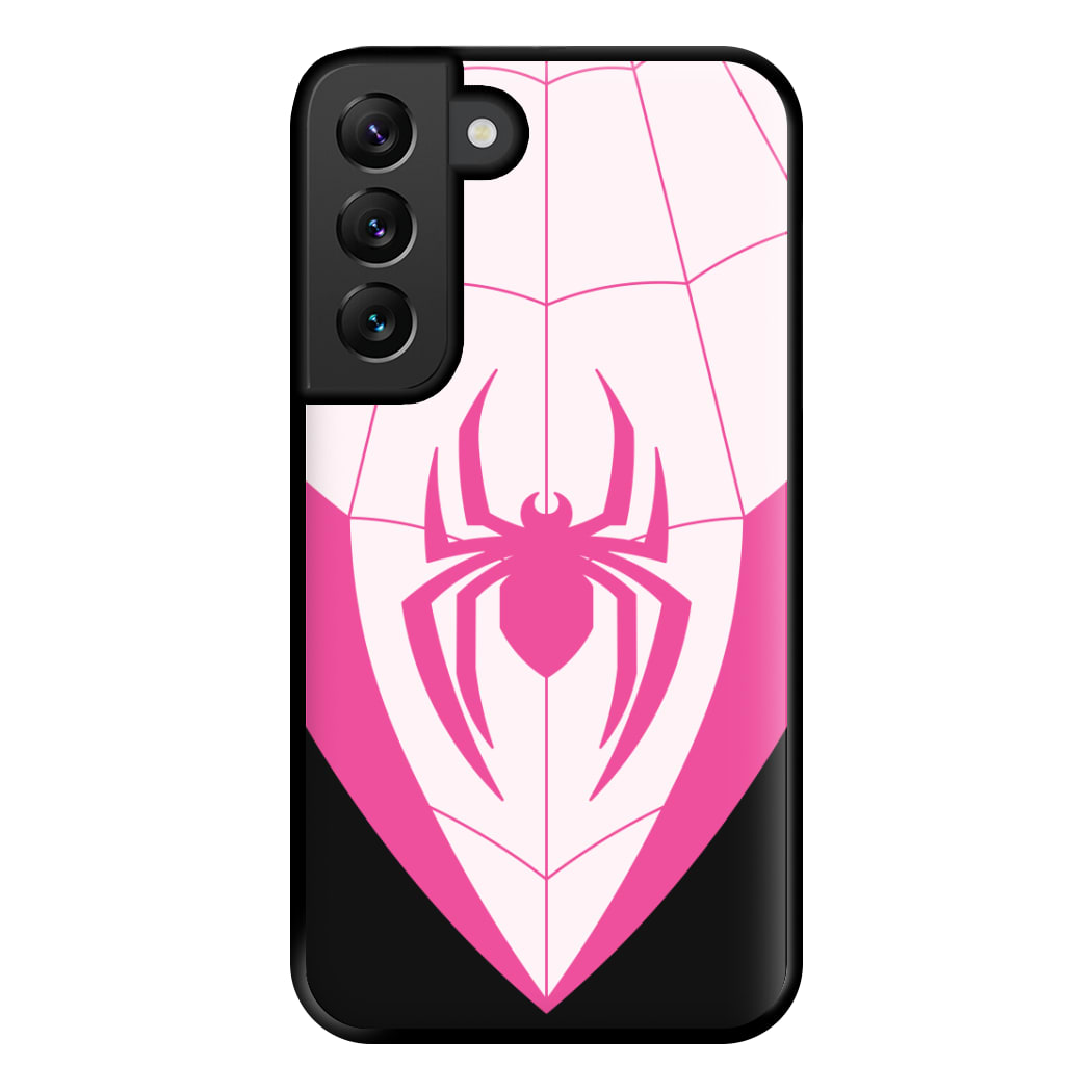 Pink And Black Spider Costume Galaxy S22 Plus Case