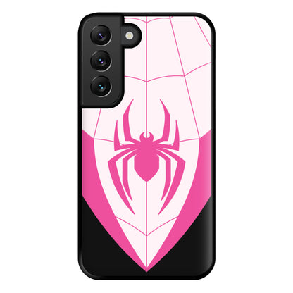 Pink And Black Spider Costume Galaxy S22 Plus Case