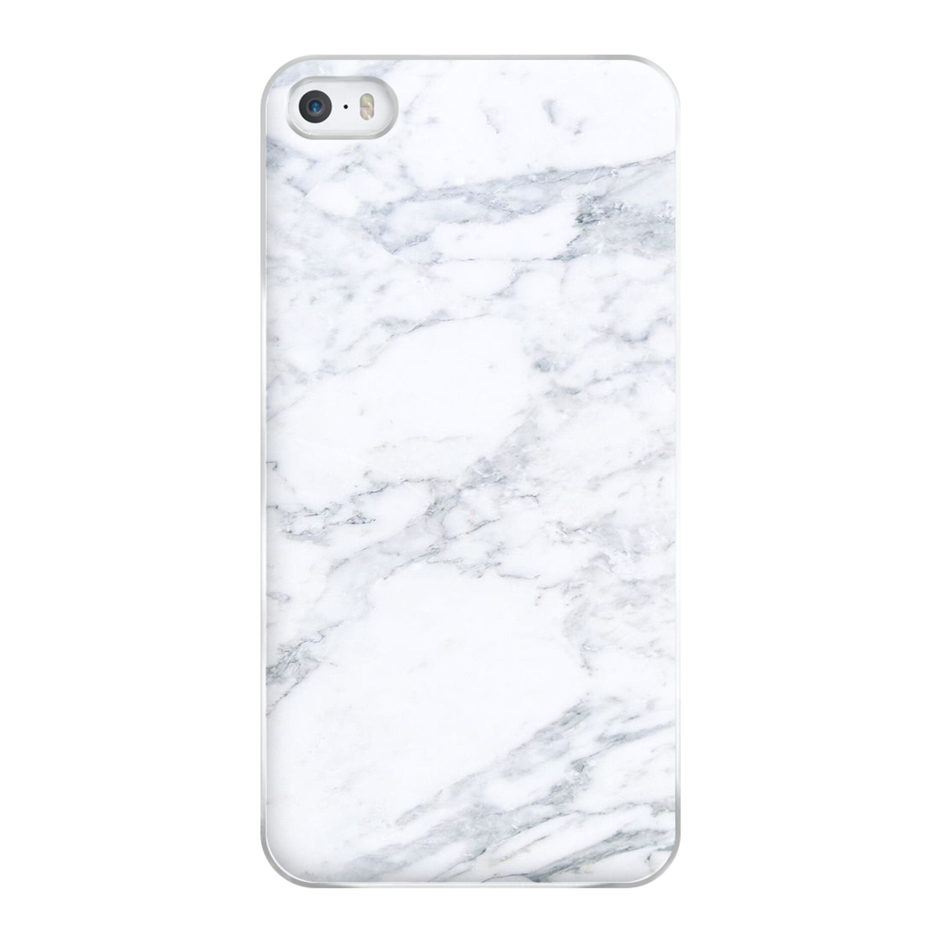 White Marble Pattern Phone Case