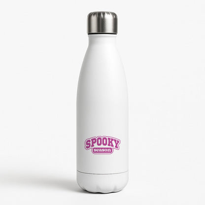 Spooky Season Varsity White Water Bottle