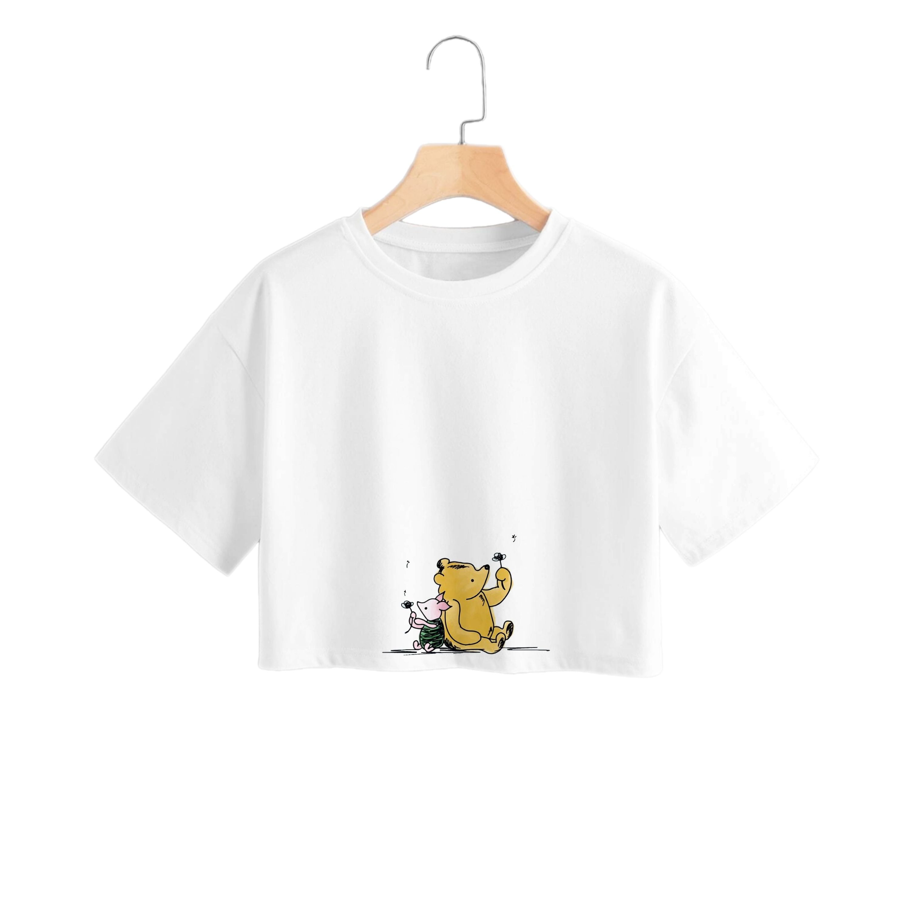 Winnie & Pig Crop Top