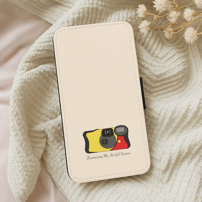 Documenting My Hot Girl Summer Camera Leather Phone Case