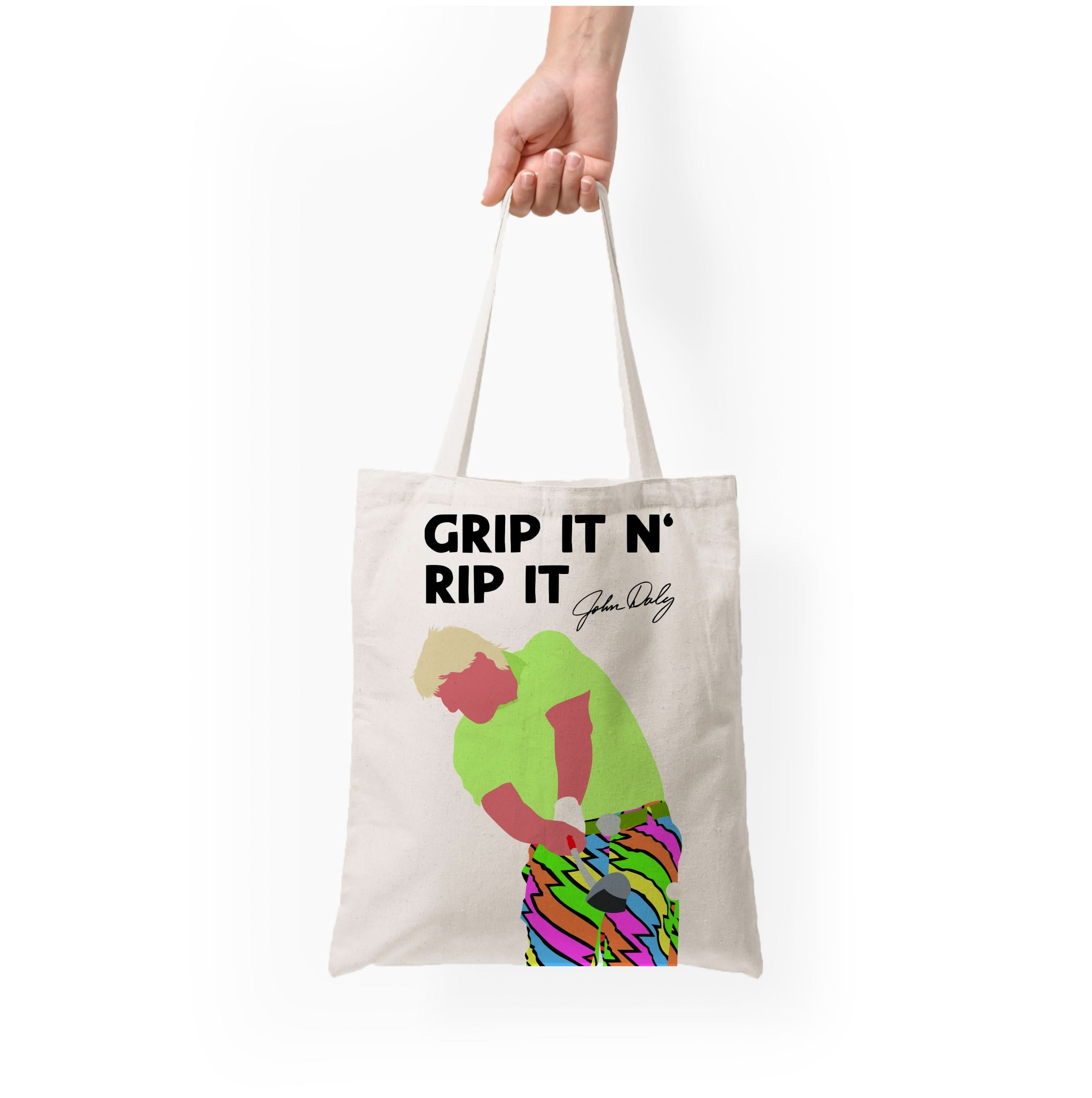 Grip It N Rip It  Tote Bag