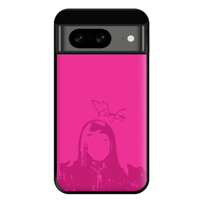 Pink Gaga Silhouette  Google Pixel 8 Case