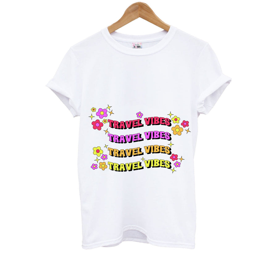Travel Vibes - Travel Kids T-Shirt