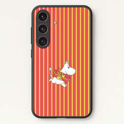 Red Present Moom Galaxy S25 Plus Case