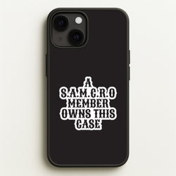 SAMCRO Member iPhone 13 Case