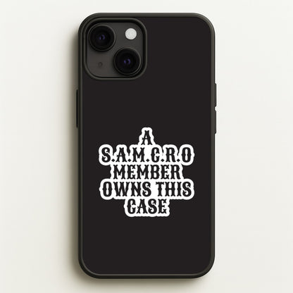 SAMCRO Member iPhone 13 Case