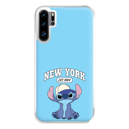 New York Blue Alien Huawei P30 Pro Case