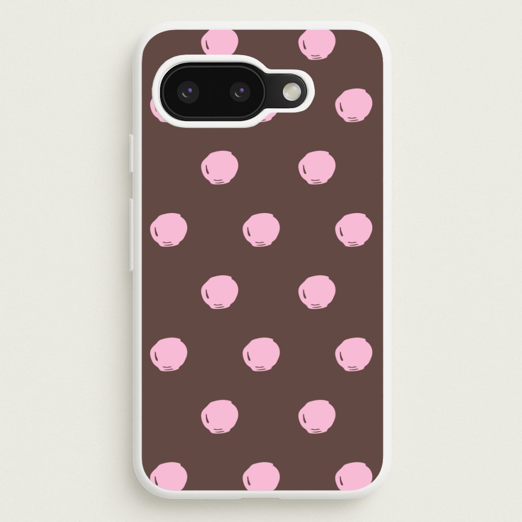 Chocolate & Strawberry Buttons Google Pixel 9a Case