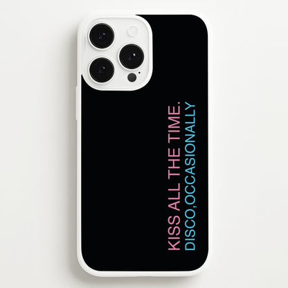 Disco Occasionally Text iPhone 13 Pro Max Case