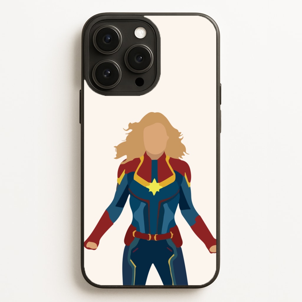 Captain Marvel Phone Case for iPhone, Samsung Galaxy and Google Pixel