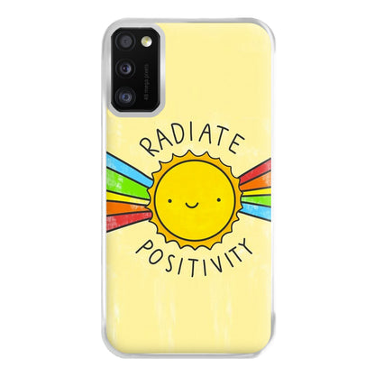 Radiate Positivity Sunshine - Positivity Phone Case