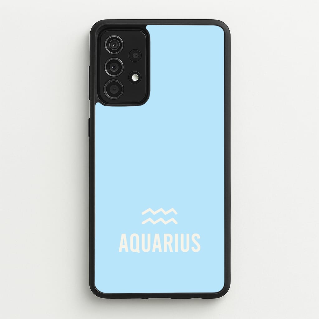 Aquarius Pastel Zodiac Galaxy A52 / A52s Case