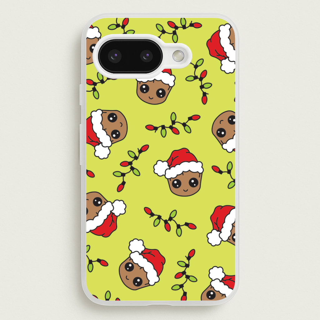 Christmas Tree Hero Pattern Google Pixel 9a Case
