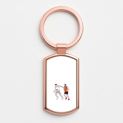 Tommy Marathon Rose Gold Keyring