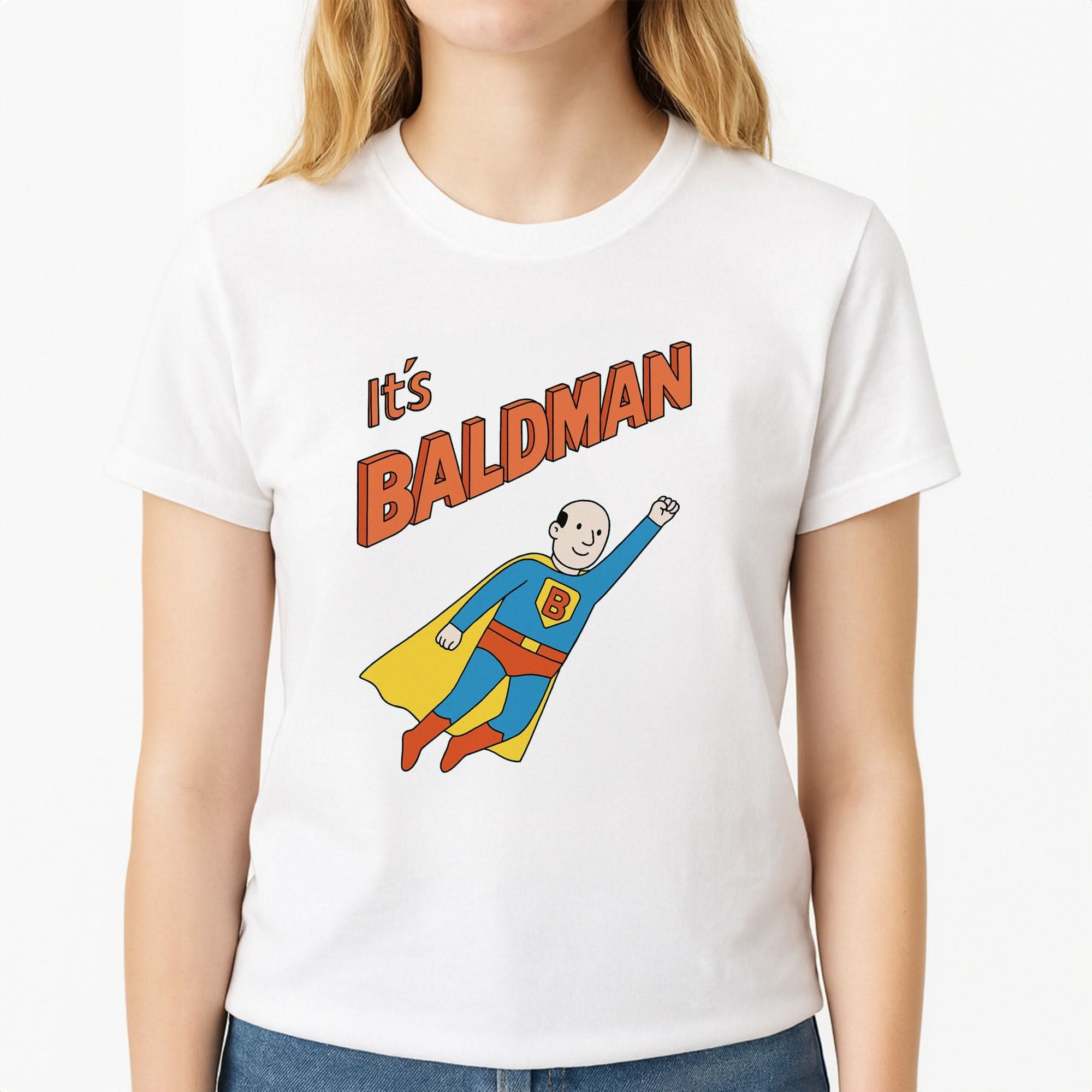 It's Baldman - Father's Day Womens T-Shirt