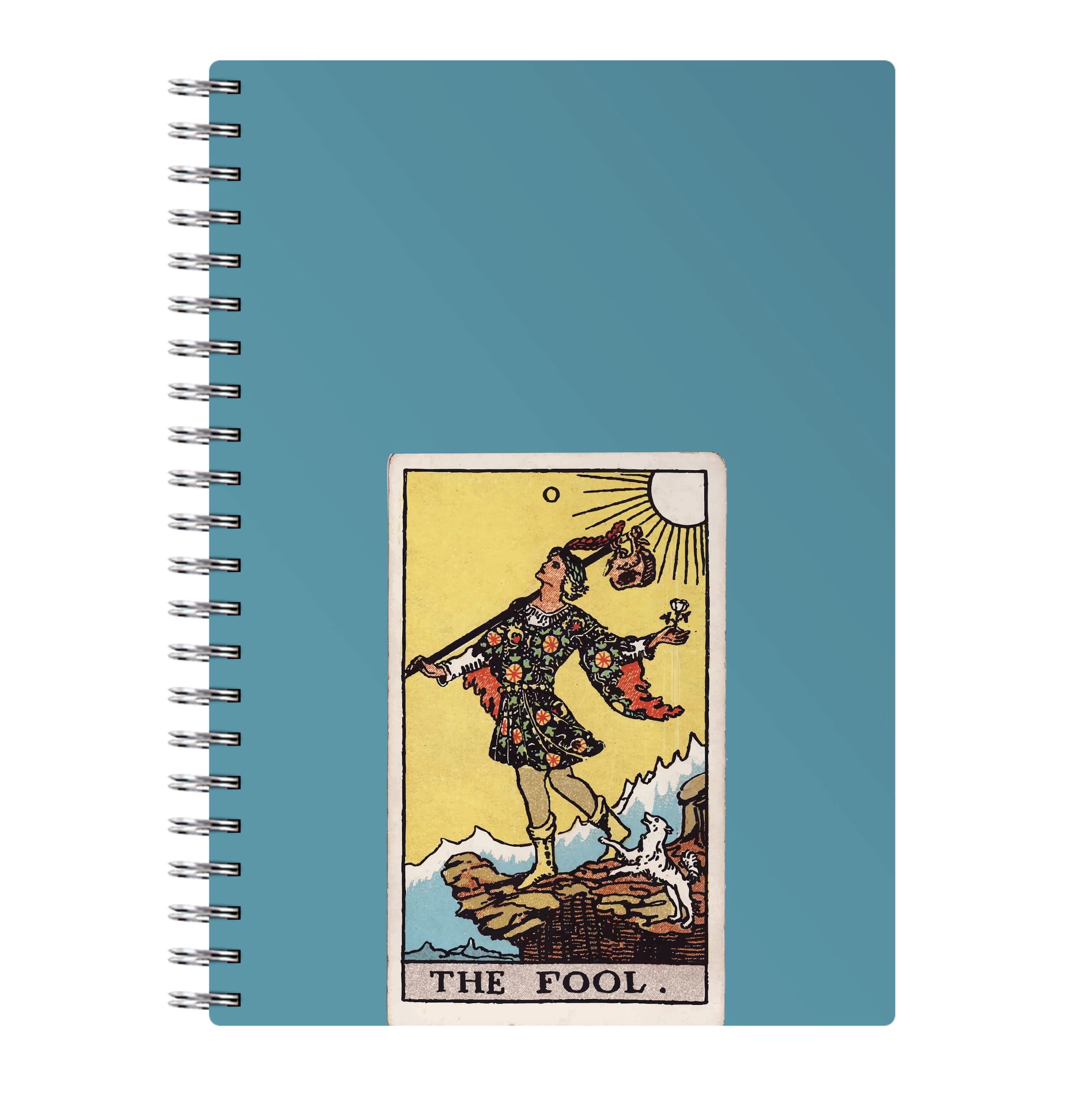 The Fool Tarot Card Notebook