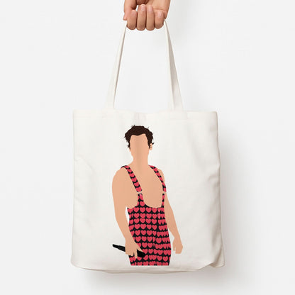 Harry Heart Jumpsuit Tote Bag