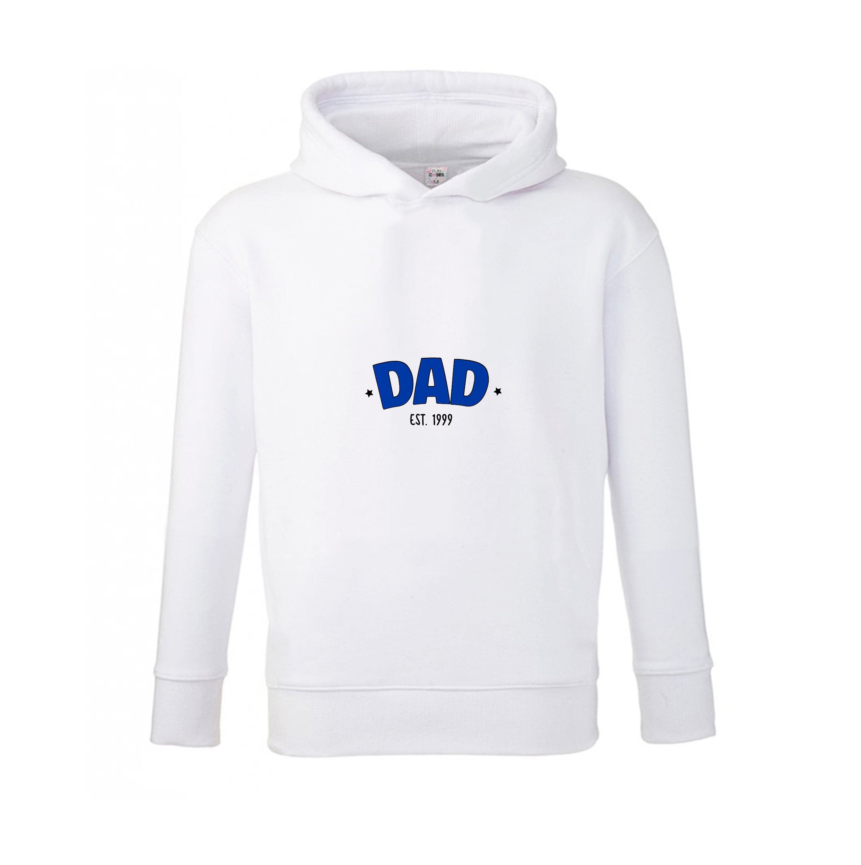 Dad Est - Personalised Father's Day Kids Hoodie