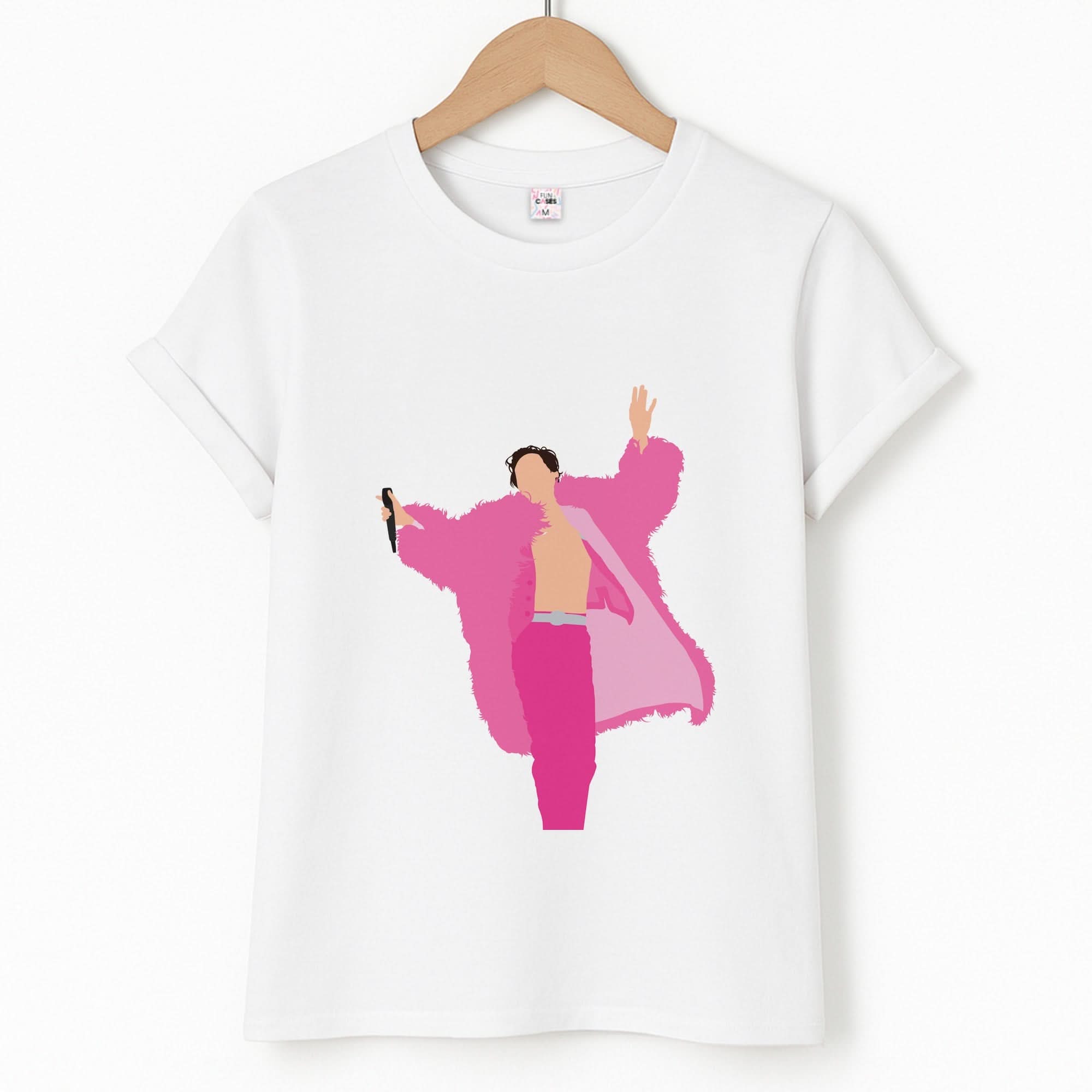 Harry Pink Coat  T-Shirt