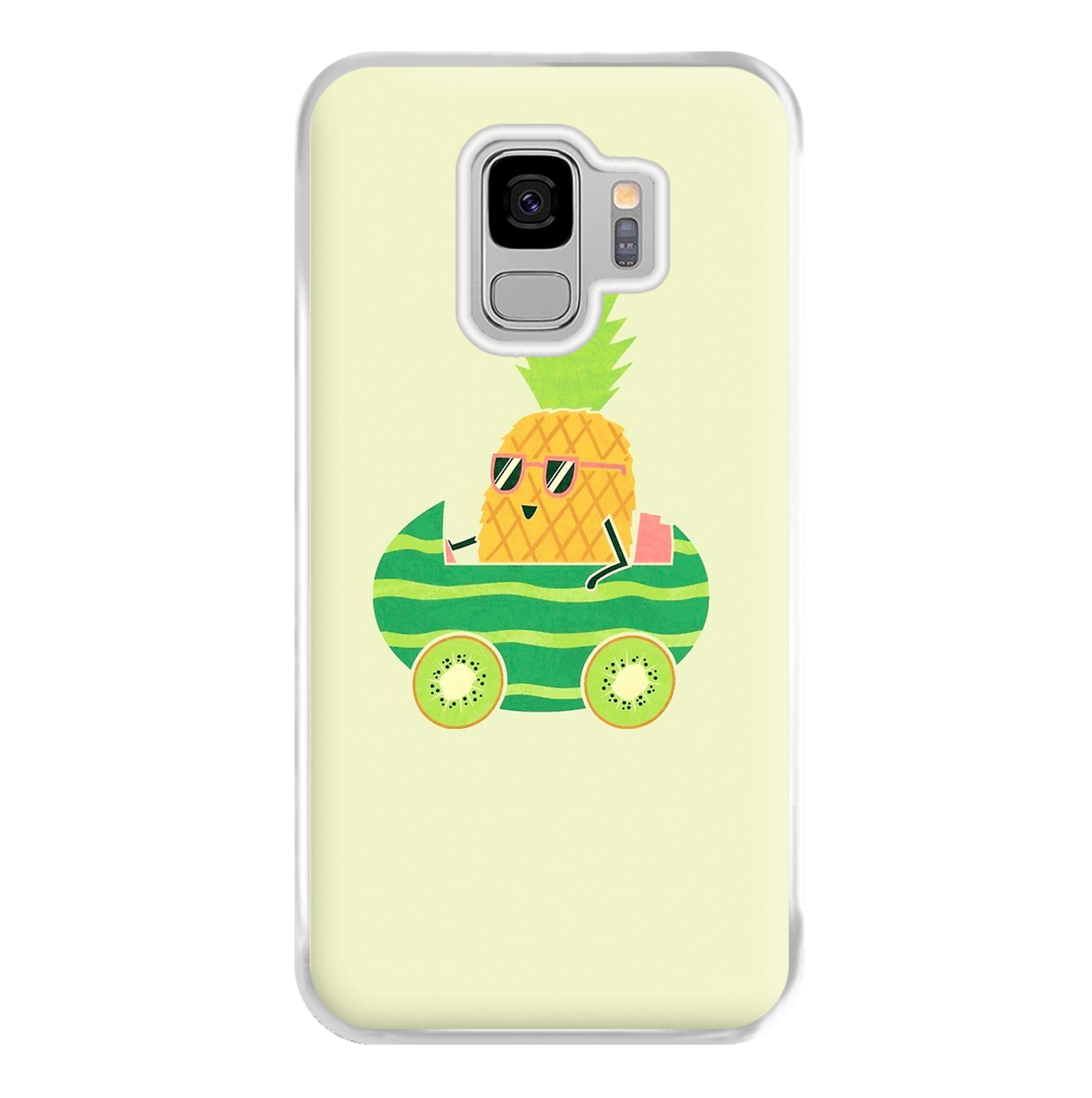 Summer Drive Pineapple Phone Case