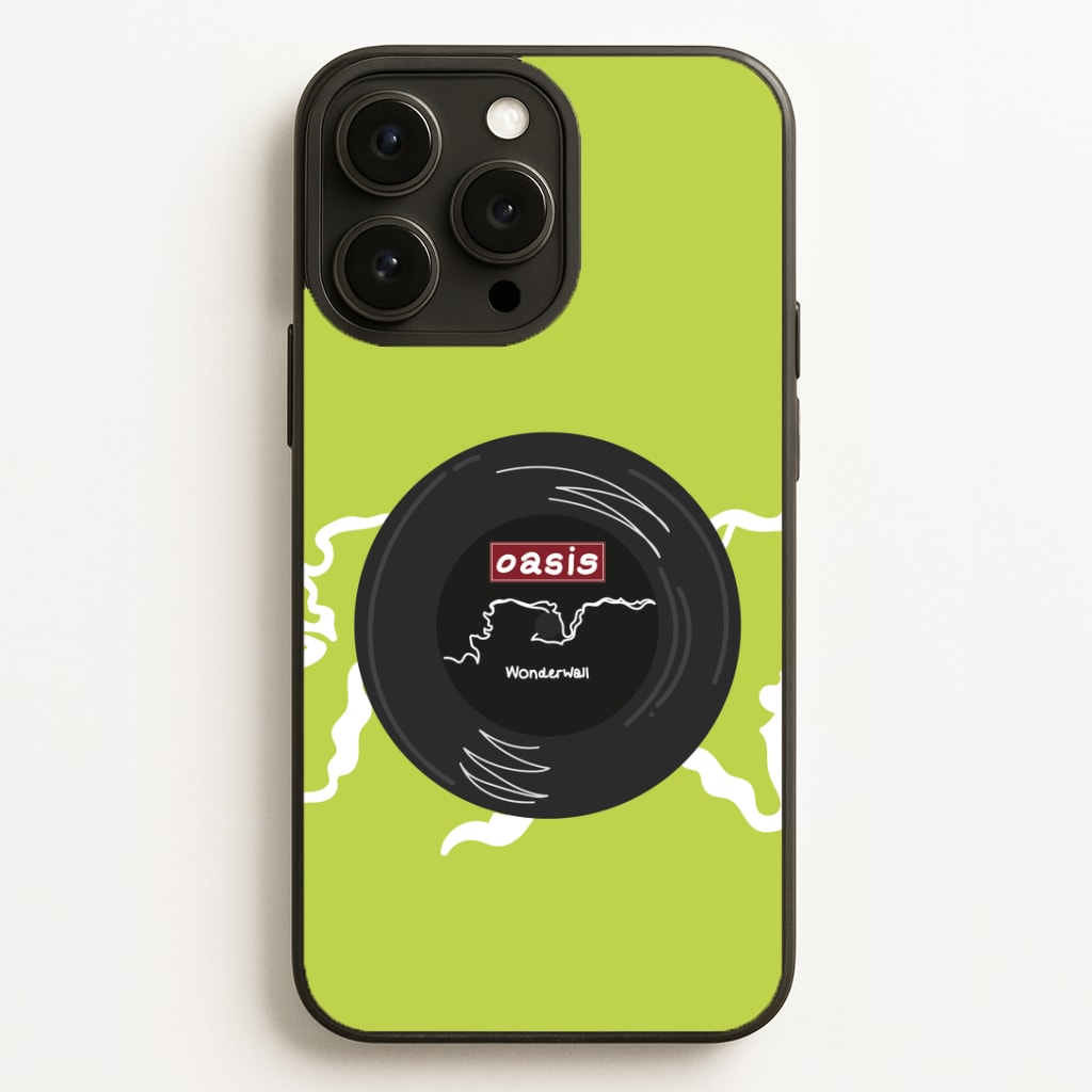 Wonderwall Record Phone Case for iPhone, Samsung Galaxy and Google Pixel