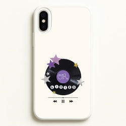 Amethyst Vinyl Scrapbook iPhone XS Max Case