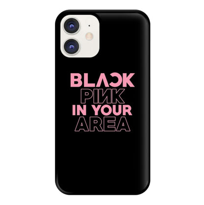 Girl K-Pop Band In Your Area - Black Phone Case