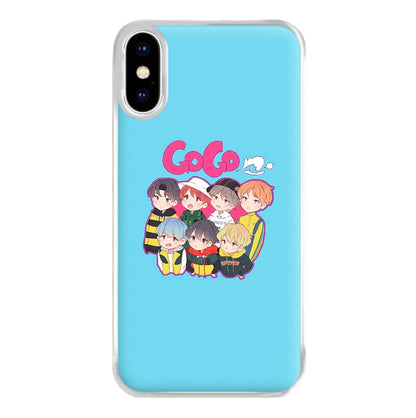 Go Go K-Pop Band Cartoon Phone Case