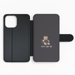 In My Scary Era Bear - Halloween Flip Phone Case