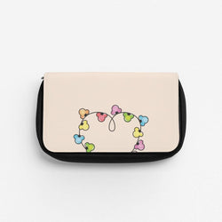 Cartoon Mouse Christmas Fairylights Heart Pencil Case