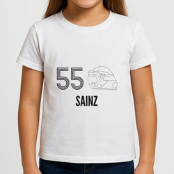 Sainz Helmet 2026 Girls T-Shirt