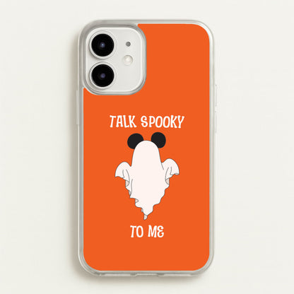Talk Spooky To Me Mouse Ghost iPhone 12 / 12 Pro Case
