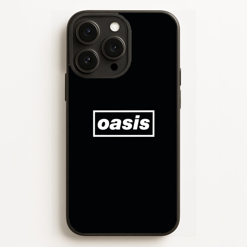 Band Name Black Phone Case for iPhone, Samsung Galaxy and Google Pixel