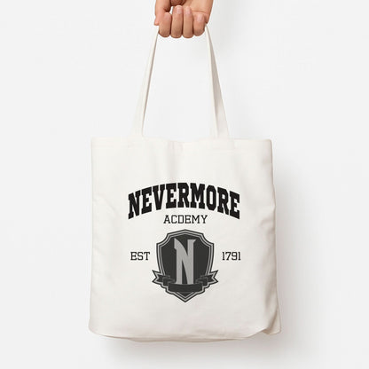 Addams Academy Gray Tote Bag