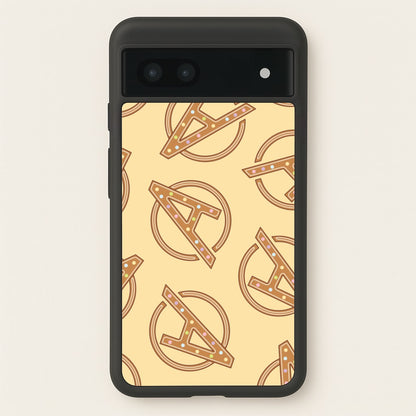 Superhero Team Gingerbread Pattern Google Pixel 6a Case