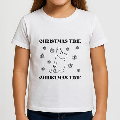 Christmas Time Moom Girls T-Shirt