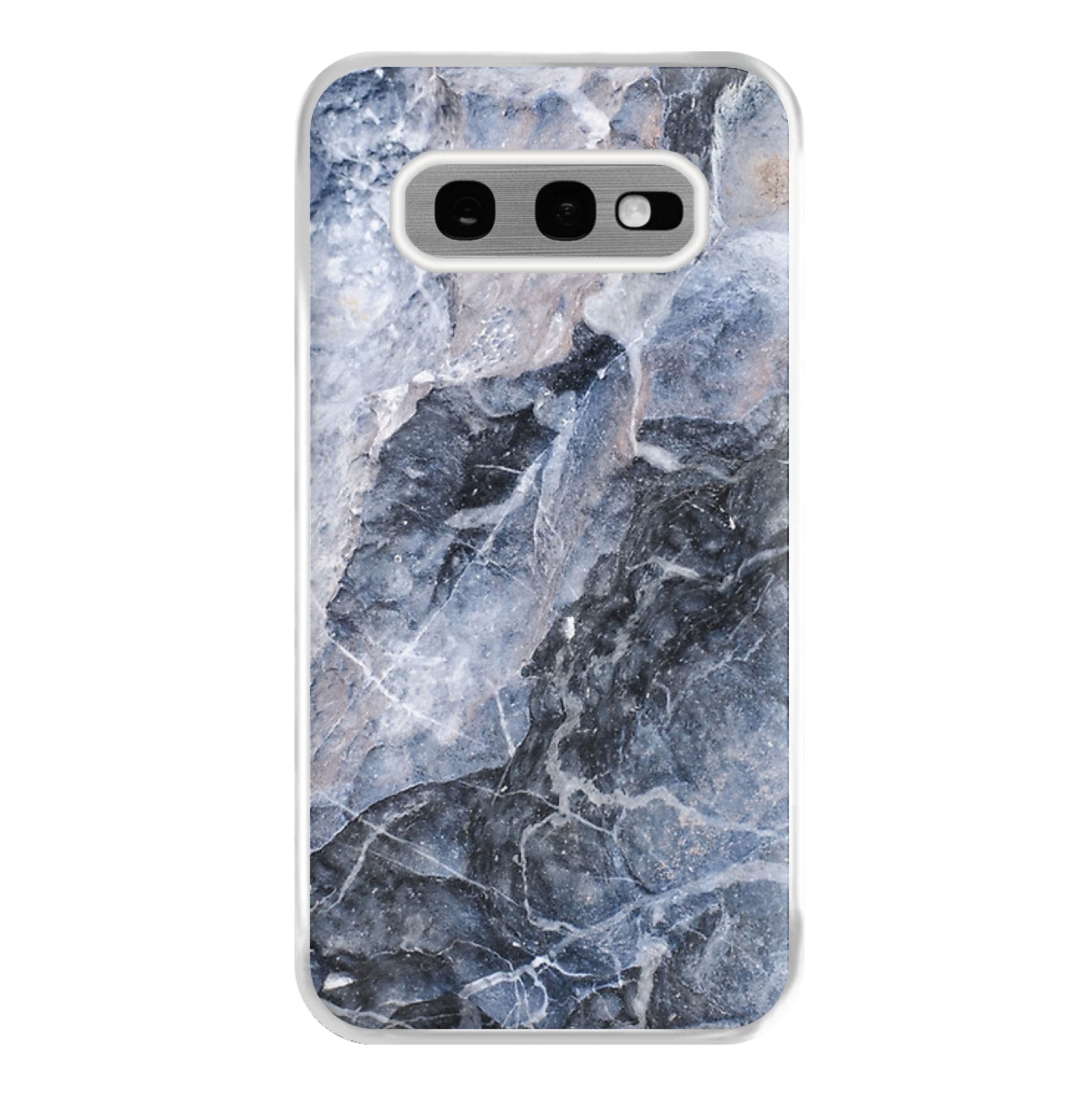 Grey and White Marble Phone Case