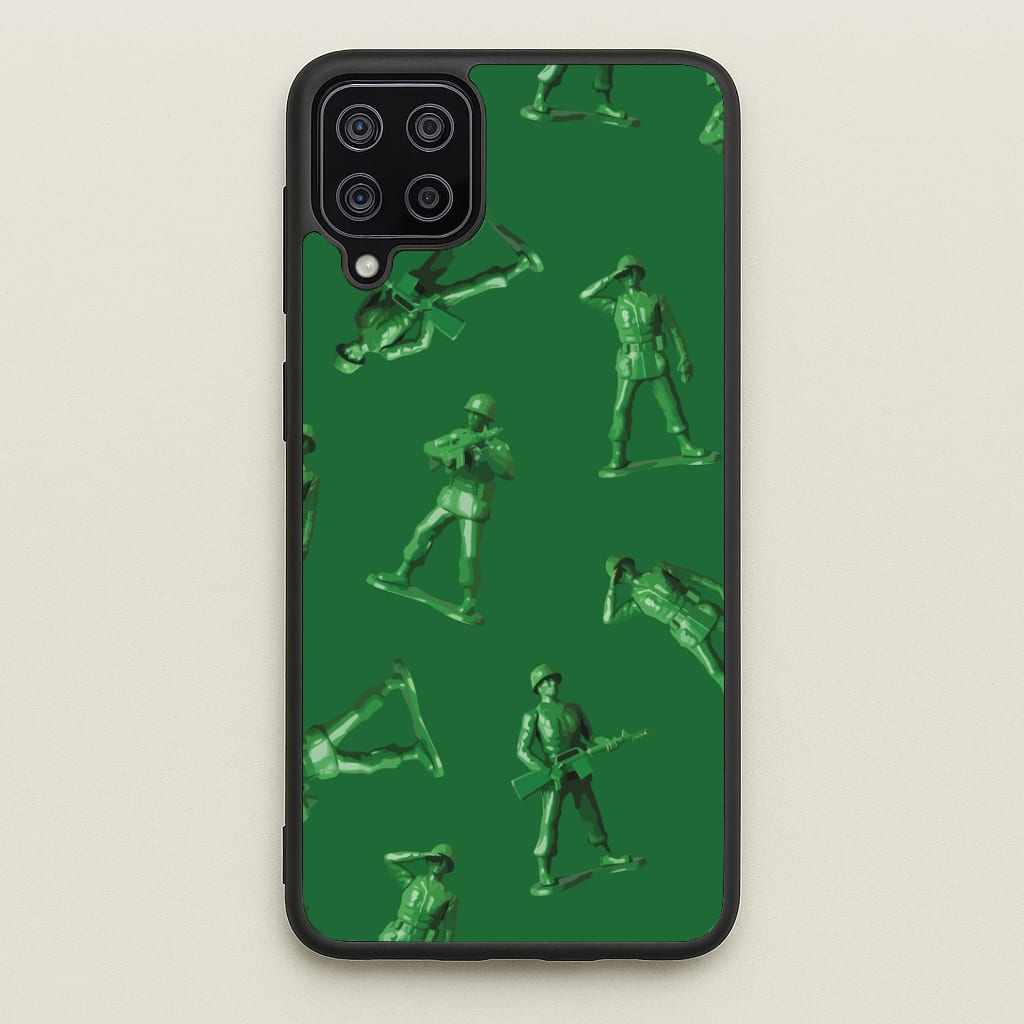 Toy Army Soldier Pattern Galaxy A12 Case