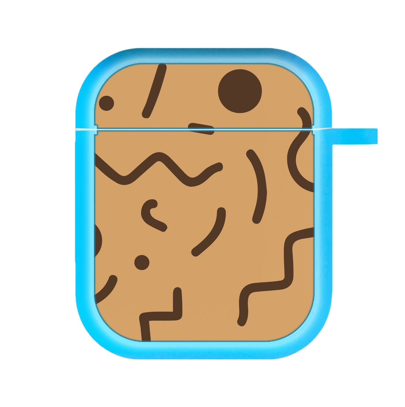 Nude Abstract Pattern - Eighties AirPods Case