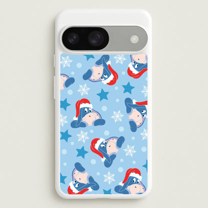 Cartoon Donkey Stars Pattern Google Pixel 9 / 9 Pro Case