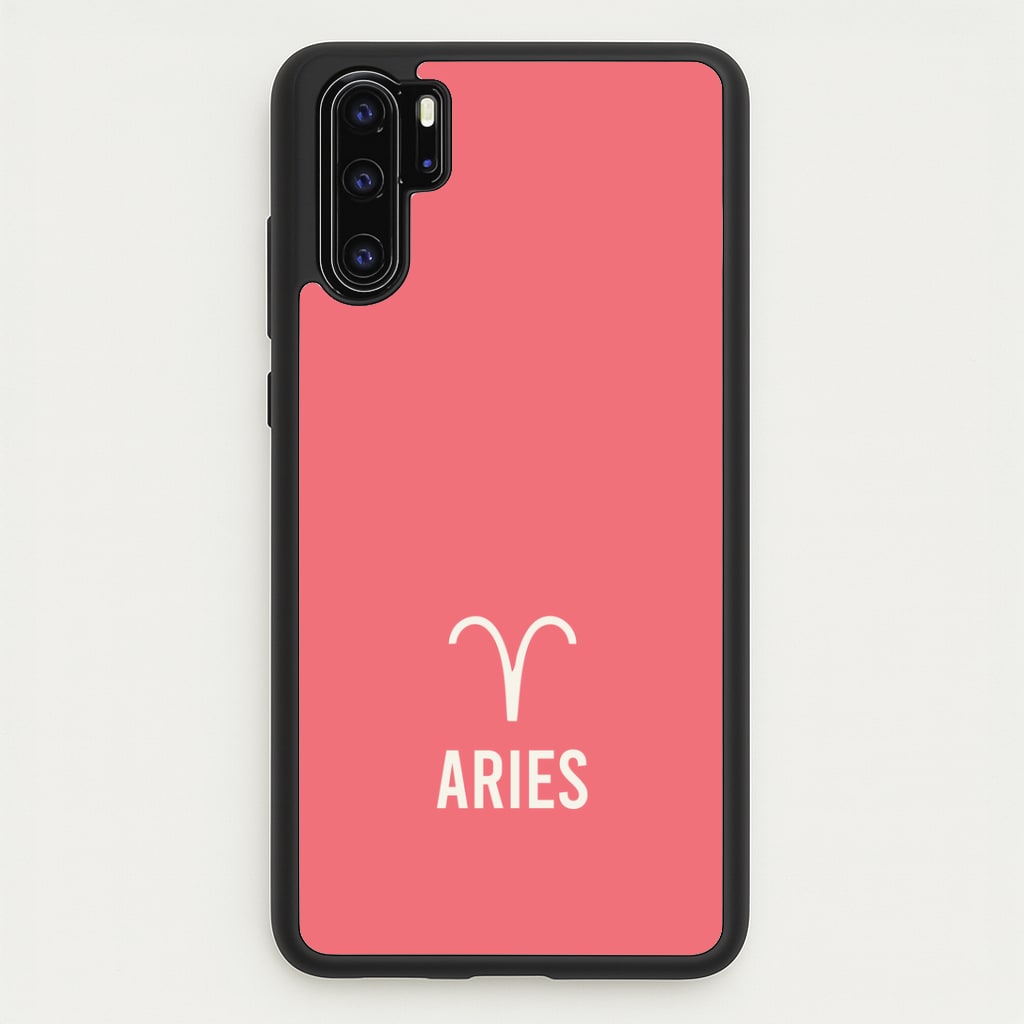 Aries Pastel Zodiac Huawei P30 Pro Case