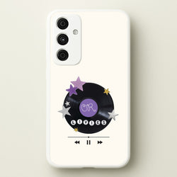 Amethyst Vinyl Scrapbook Galaxy A15 Case