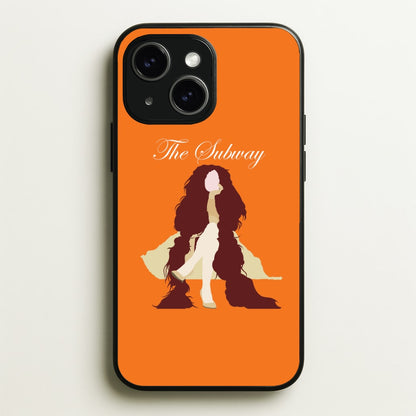 Subway Orange iPhone 14 Plus Case