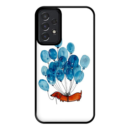 Dachshund And Balloons Phone Case