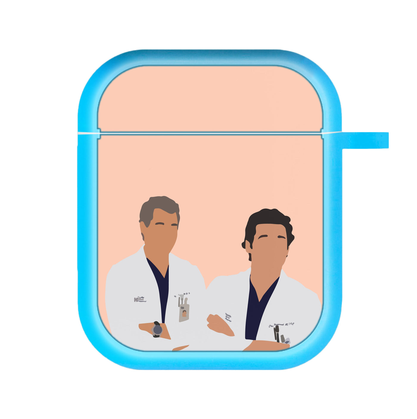 Two Doctors Arm Crossed - Grey's Anatomy AirPods Case