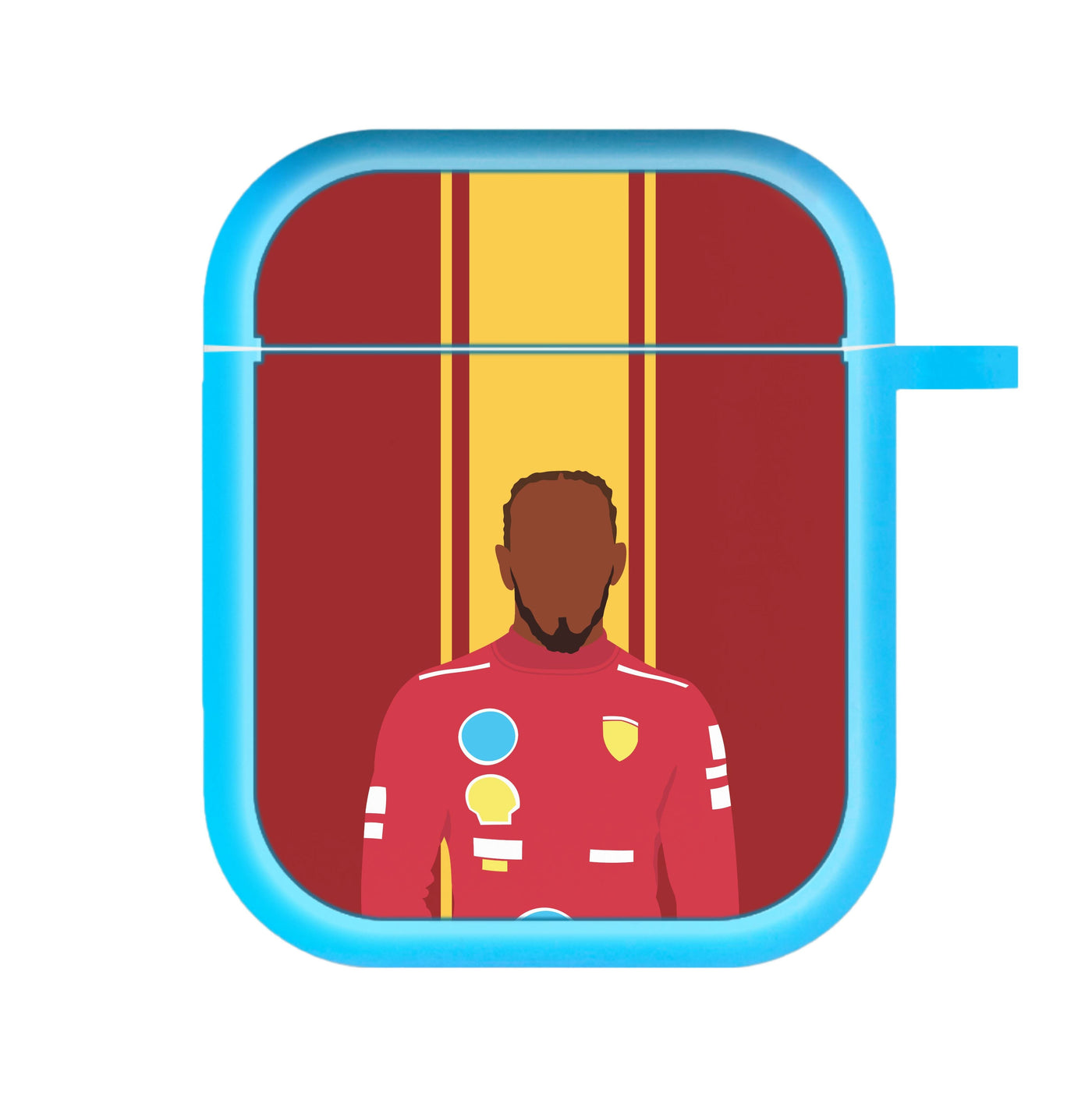 Hamilton In Red AirPods Case